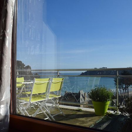 Appartement 2-4 Pers Vue Mer Exceptionnelle Avec Terrasse A Perros-Guirec - Ref 908 Kültér fotó