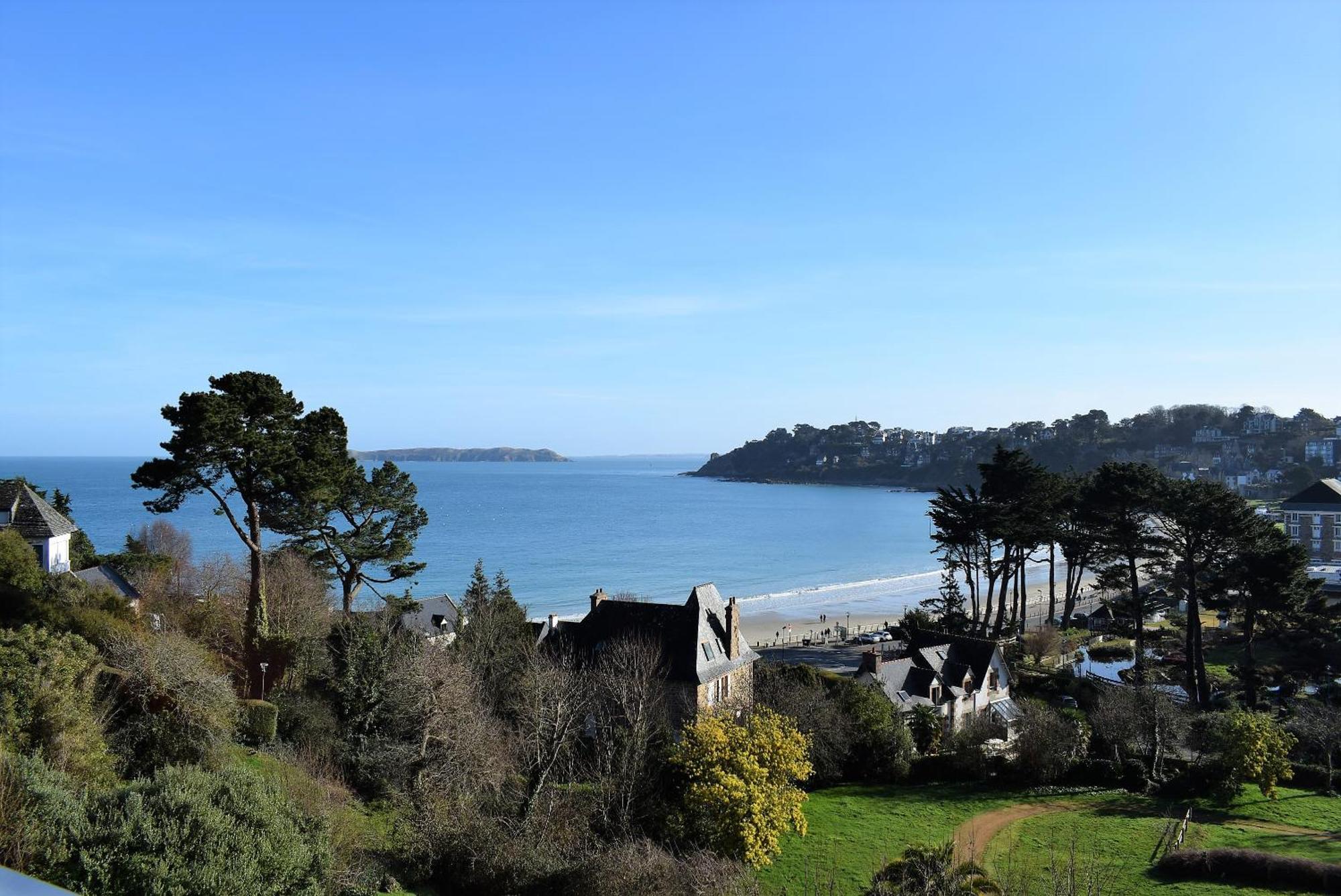Appartement 2-4 Pers Vue Mer Exceptionnelle Avec Terrasse A Perros-Guirec - Ref 908 Kültér fotó